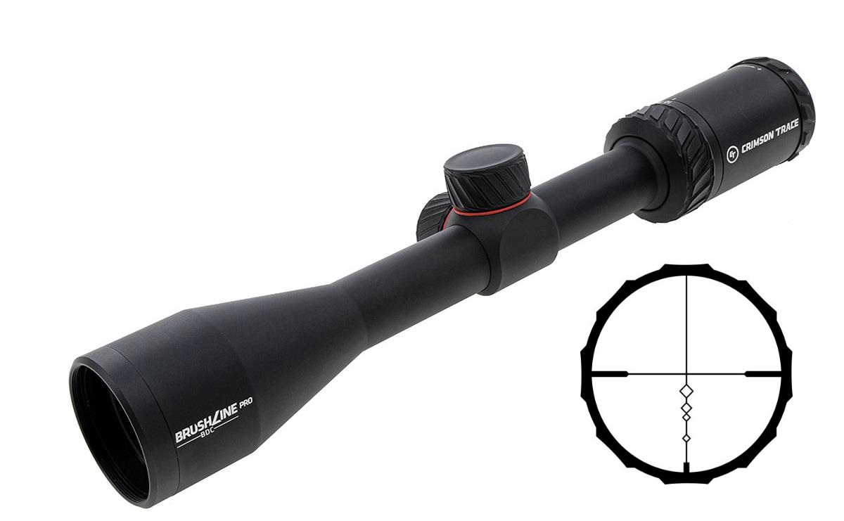 Crimson Trace 01-01370 Brushline Pro 2.5-10X42 BDC Matte Scope - Crimson Trace Corporation