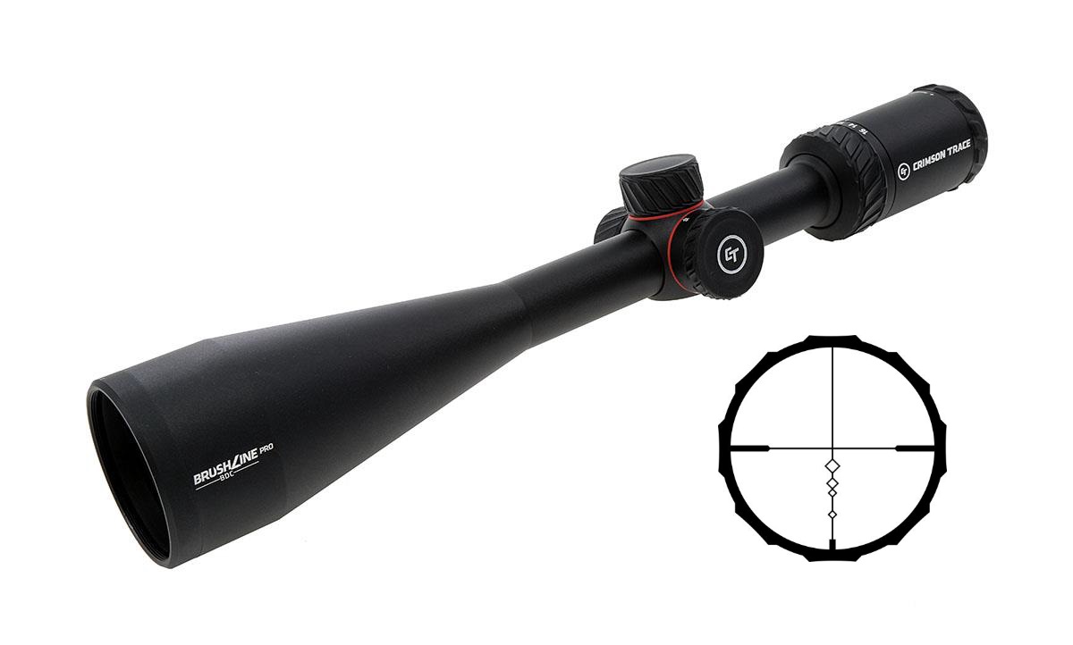 Crimson Trace 01-01420 Brushline Pro 4-16x50mm Riflescope Matte Black - Crimson Trace Corporation