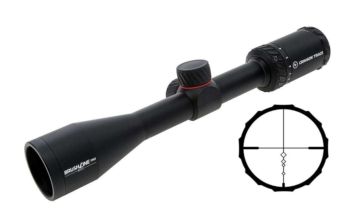 Crimson Trace Brushline Pro Rifle Scope - 3-9x40mm - Crimson Trace Corporation