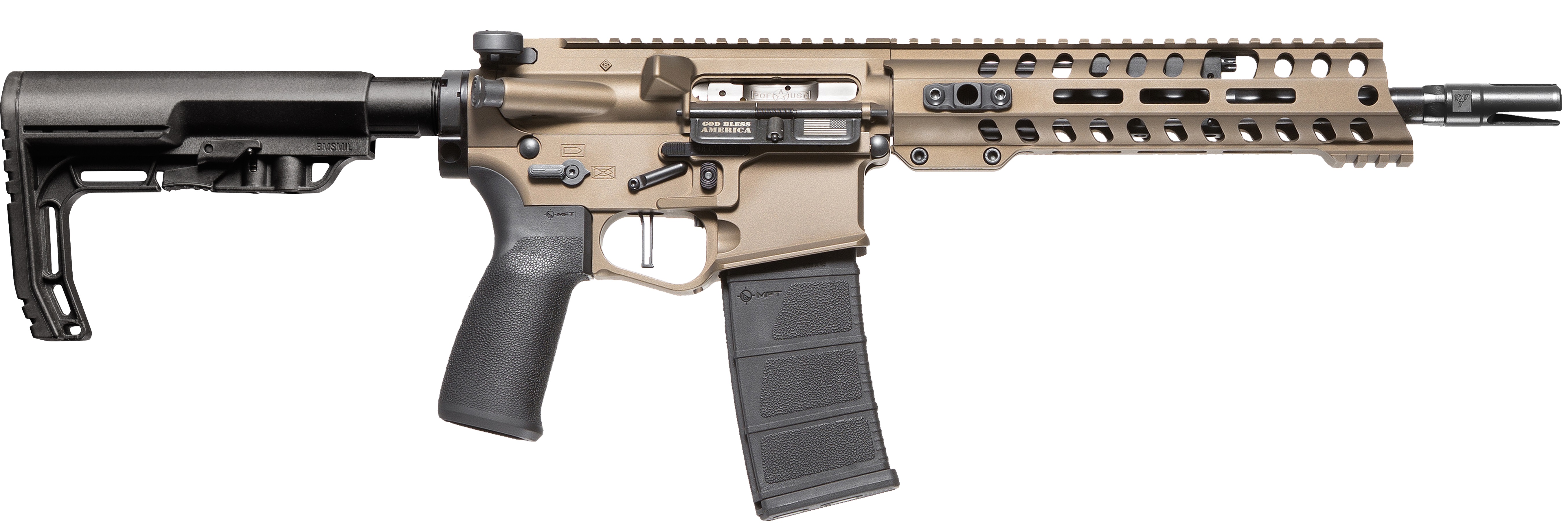 POF USA 01031 Renegade+ 10.5" 223/5.56 Burnt Bronze SBR 30+1 Capacity