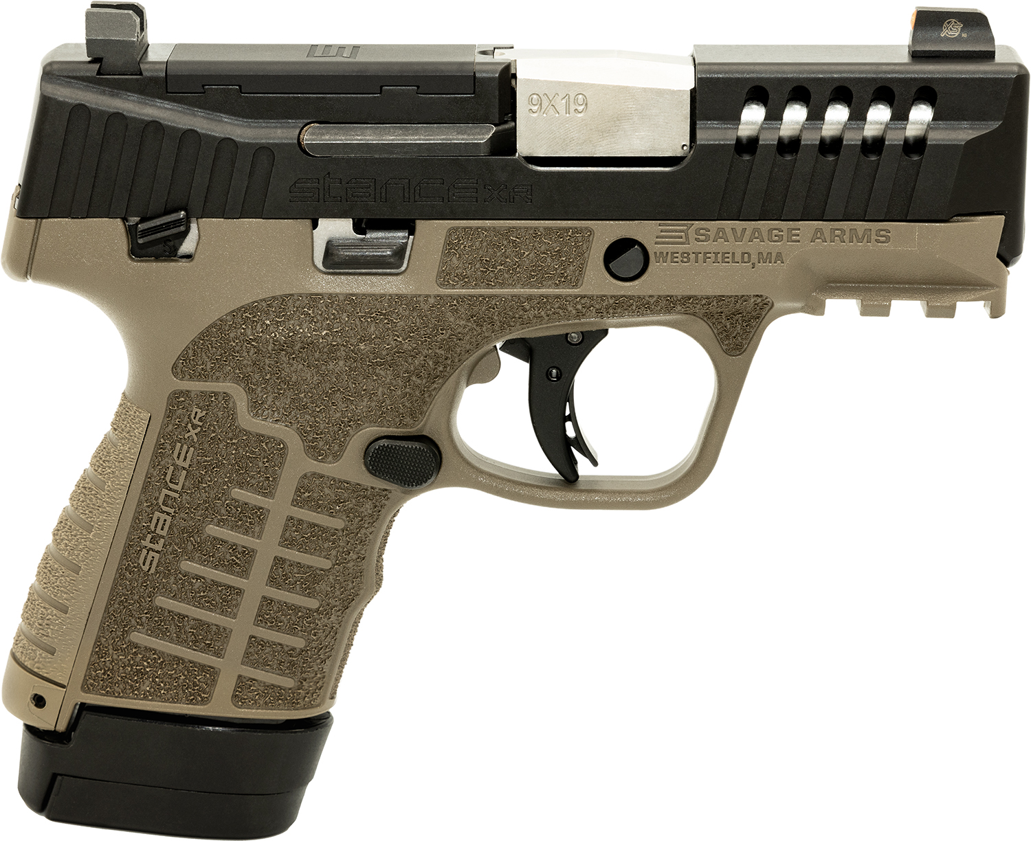 Savage XR Stance 9mm Luger 3.2" 13RD Striker-Fired Pistol, Black image 3