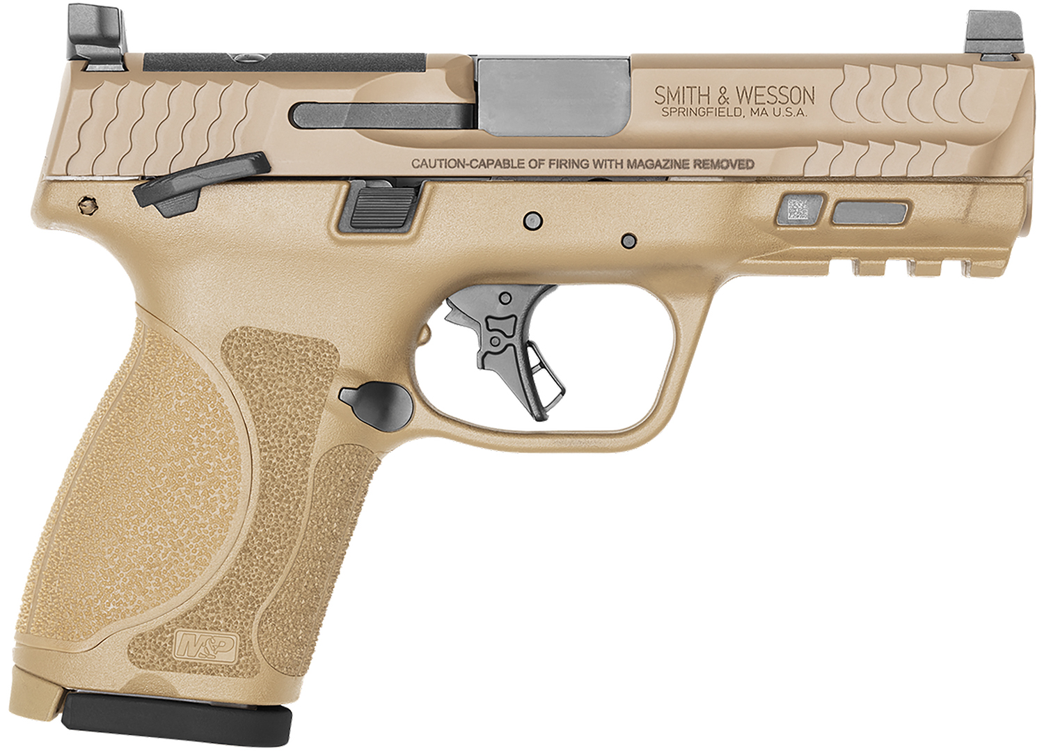 Smith and Wesson M&P9 M2.0 OR Compact — M&P9 M2.0 CPT 9MM 10+1 FDE OR