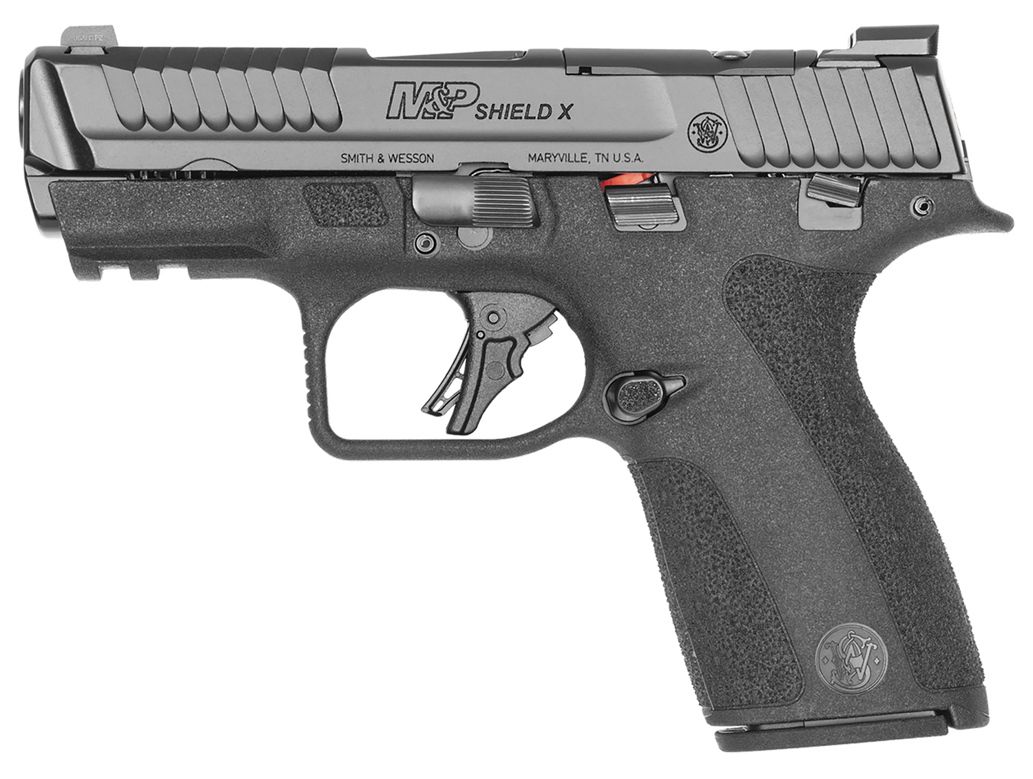 Smith Wesson Shield X Thumb Safety 9mm Pistol 3.6 in. 15+1 Optic Cut - Superbly Carryable 3 Smith Wesson Shield X Thumb Safety 9mm Pistol 3.6 in. 15+1 Optic Cut - Superbly Carryable - Image 3
