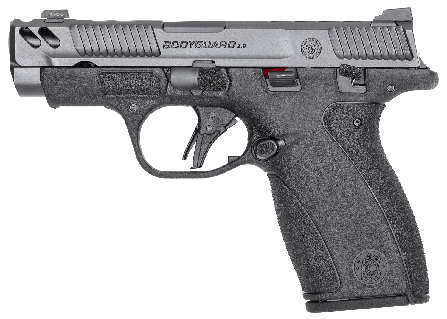 Smith Wesson Bodyguard 2.0 Comp Safety 380 ACP Pistol 3.1 in. 12+1 Ported - Superbly Soft Shooting 3 Smith Wesson Bodyguard 2.0 Comp Safety 380 ACP Pistol 3.1 in. 12+1 Ported - Superbly Soft Shooting - Image 3