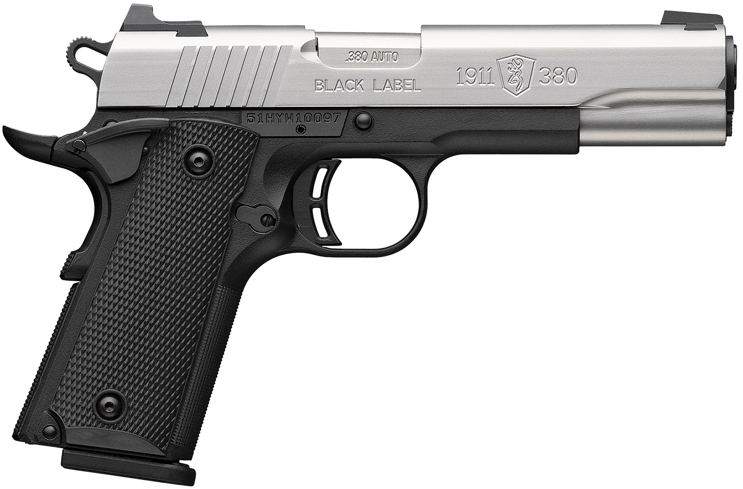 Browning 1911-380 Black Label — 1911-380 380ACP SS 4.25" #