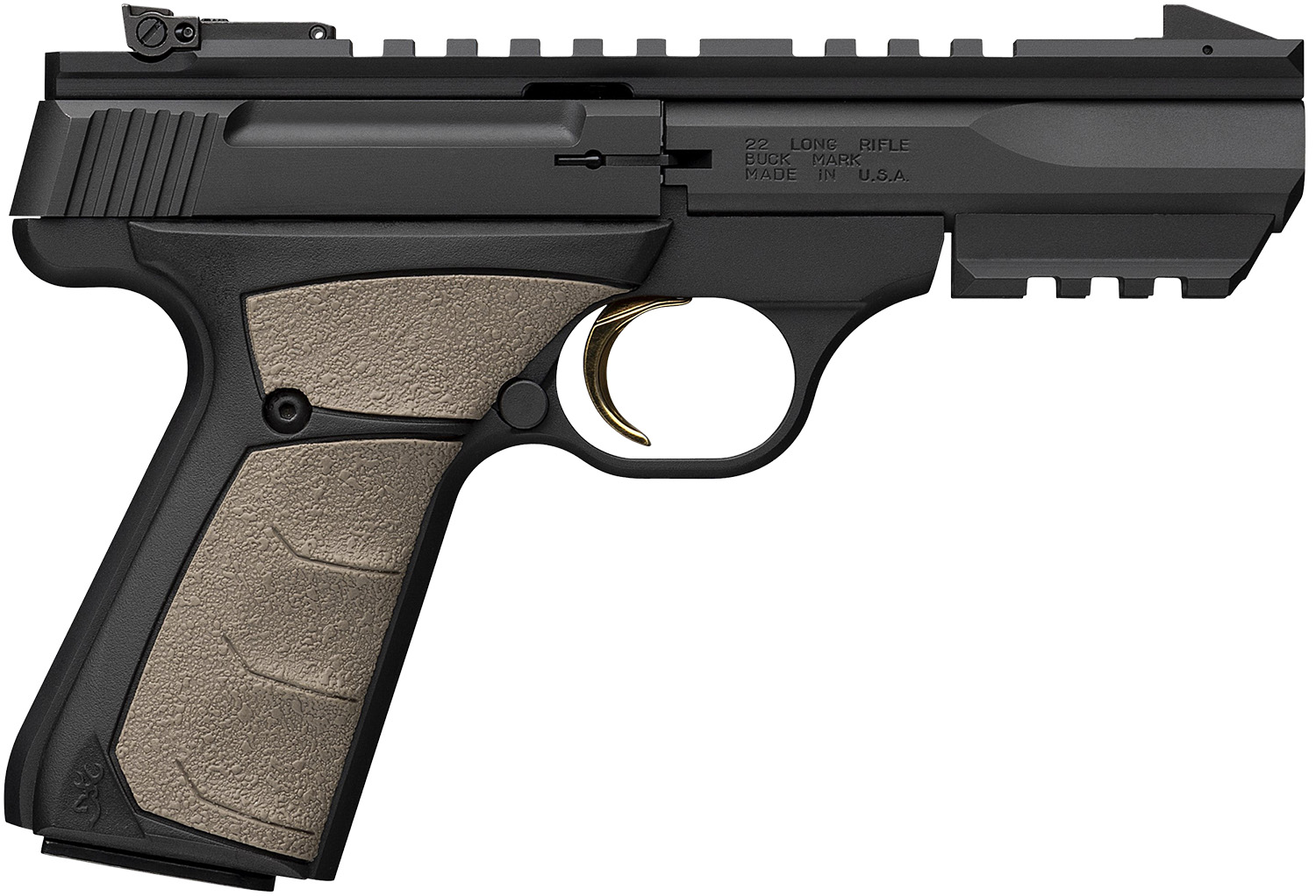 Browning Buck Mark Black Label — BUCKMARK BLK LBL 22LR BK/FDE
