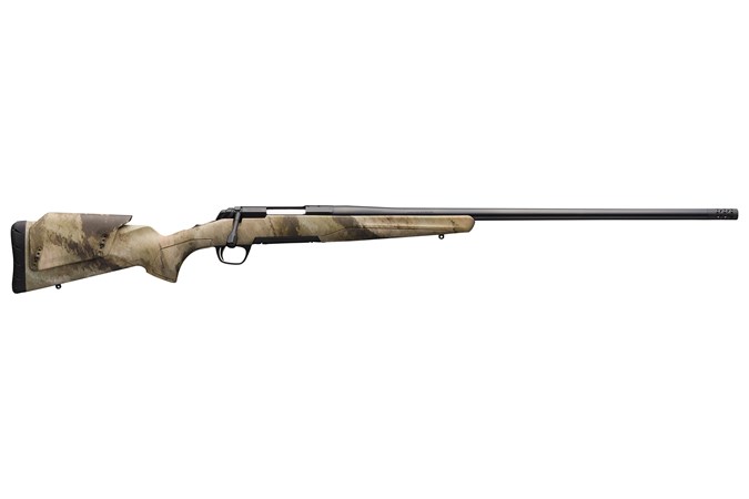 Browning X-Bolt Western Hunter LR 28 Nosler Rifle - Item #: BR035-516288 / MFG Model #: 035516288 / UPC: 023614742197 - XBOLT WESTERN HLR 28NOS 26" A-TACS AU CAMO | MUZZLE BRAKE