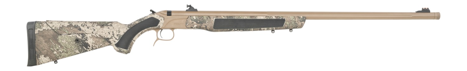 CVA ACCURA LR-X .50CAL FDE/BLK TTS
