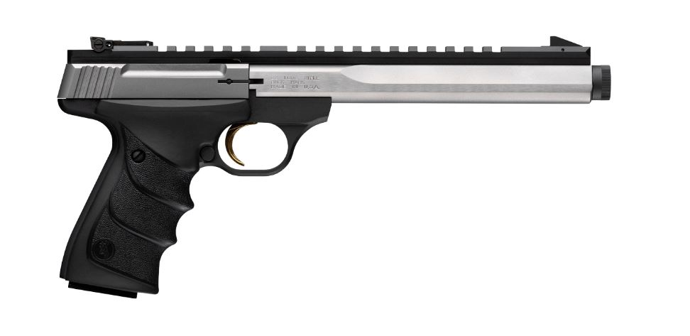 Browning 051590490 Buck Mark Contour SR 22LR 10+1 5.63" Stainless Barrel