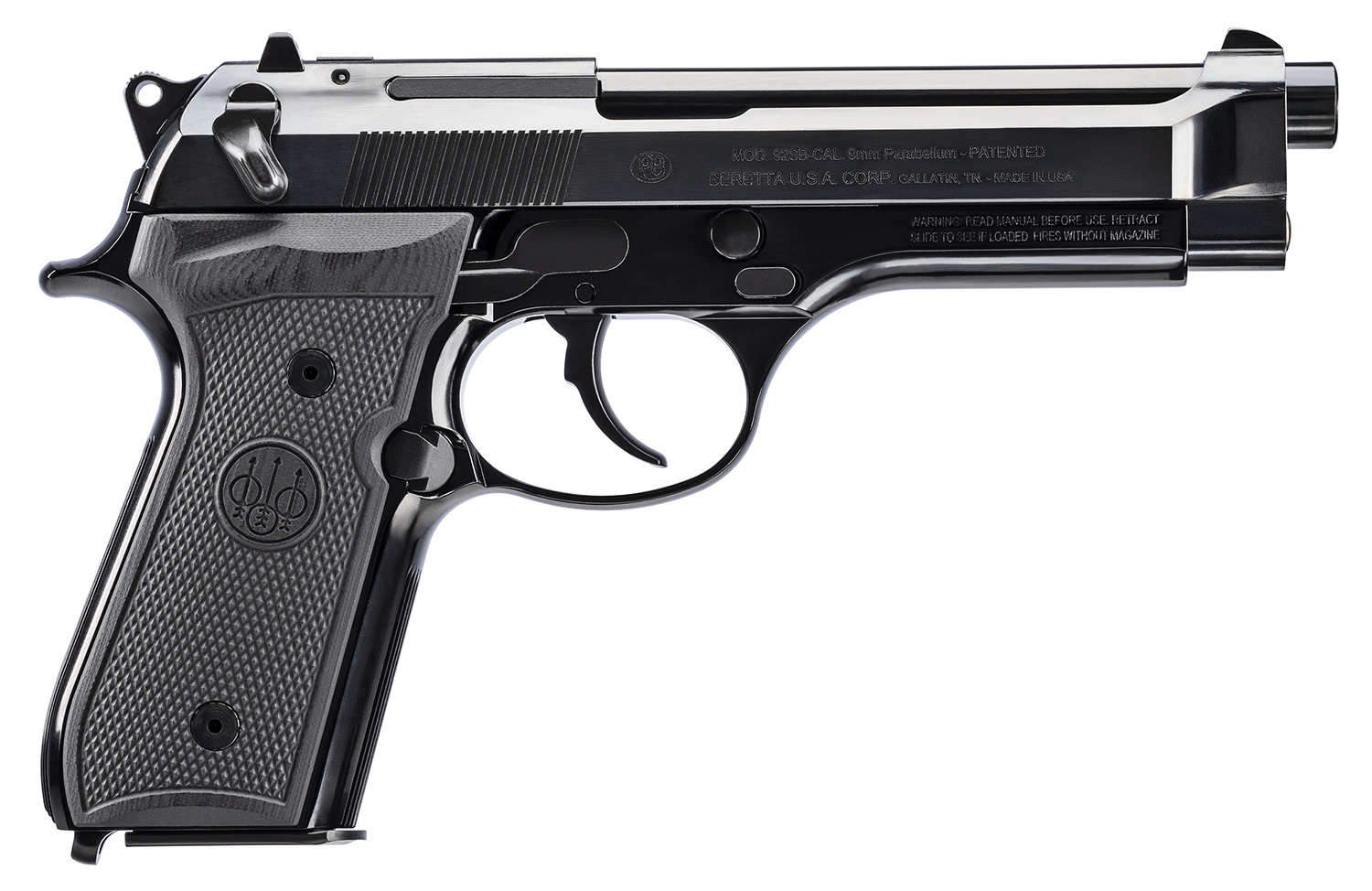 92FS 9MM BL/SYN 4.9 15+1 50TH