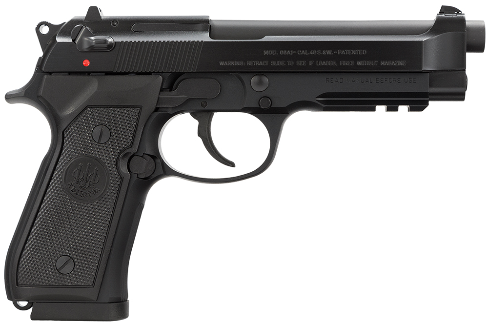 Beretta 96A1 40S&W 12+1 4.9" PIC RAIL