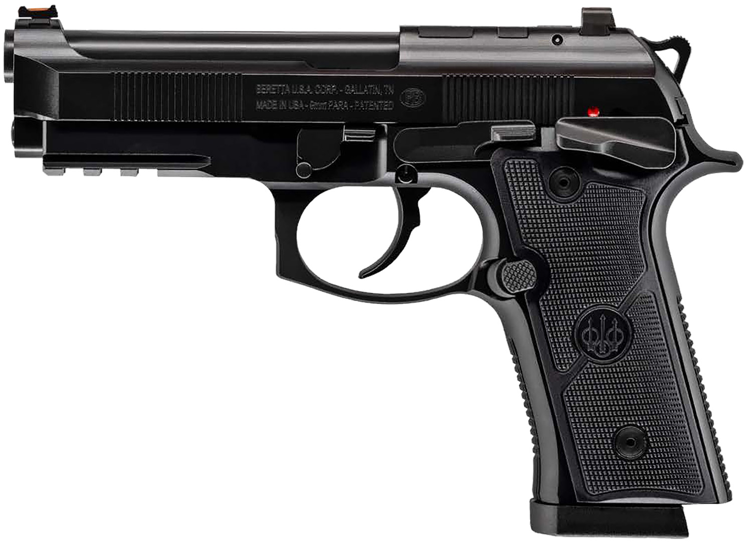 Beretta 92GTS Centurion 9mm 18 Round – Superb Optics-Ready 4.25" DA/SA Pistol 8 Beretta 92GTS Centurion 9mm optic-ready slide