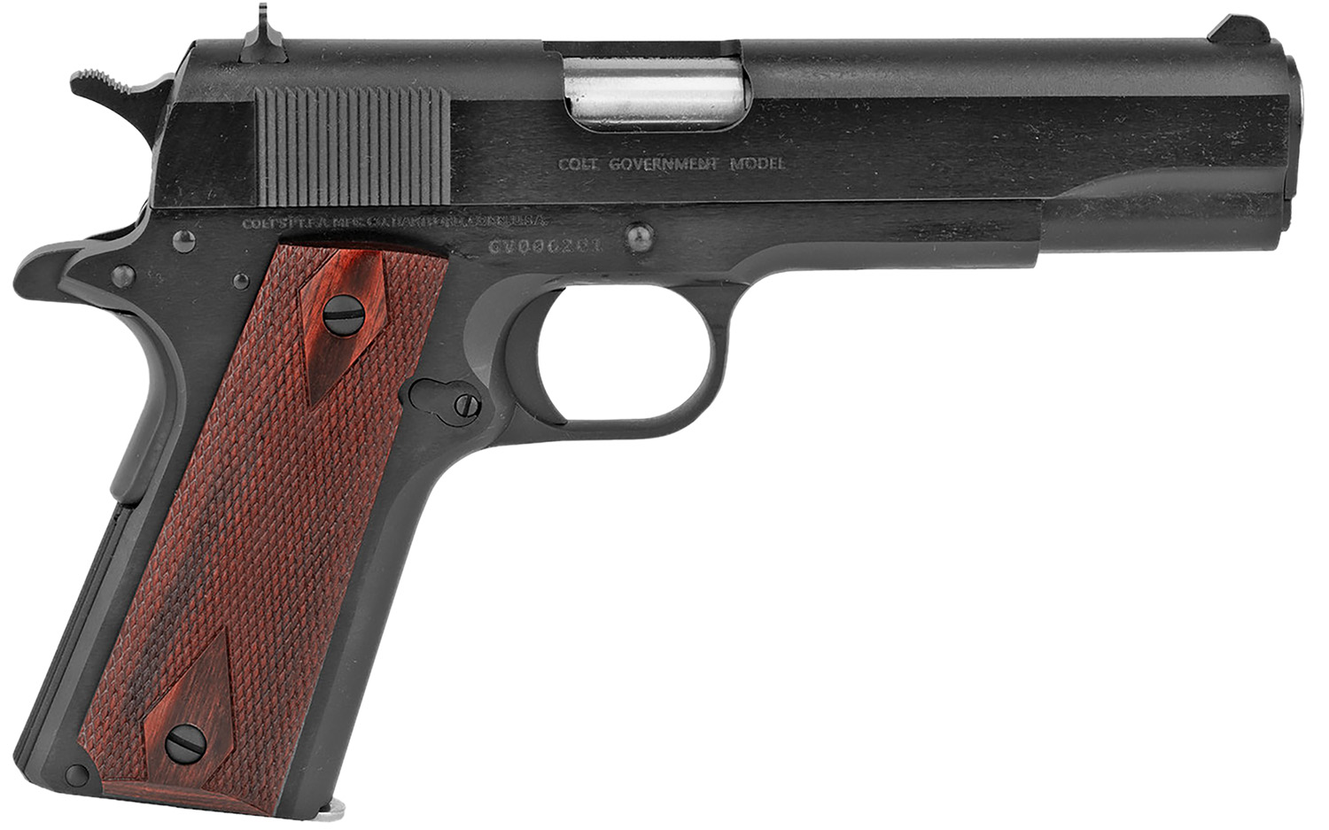 Colt GOVERNMENT 38SPR BL/WD 5" FS