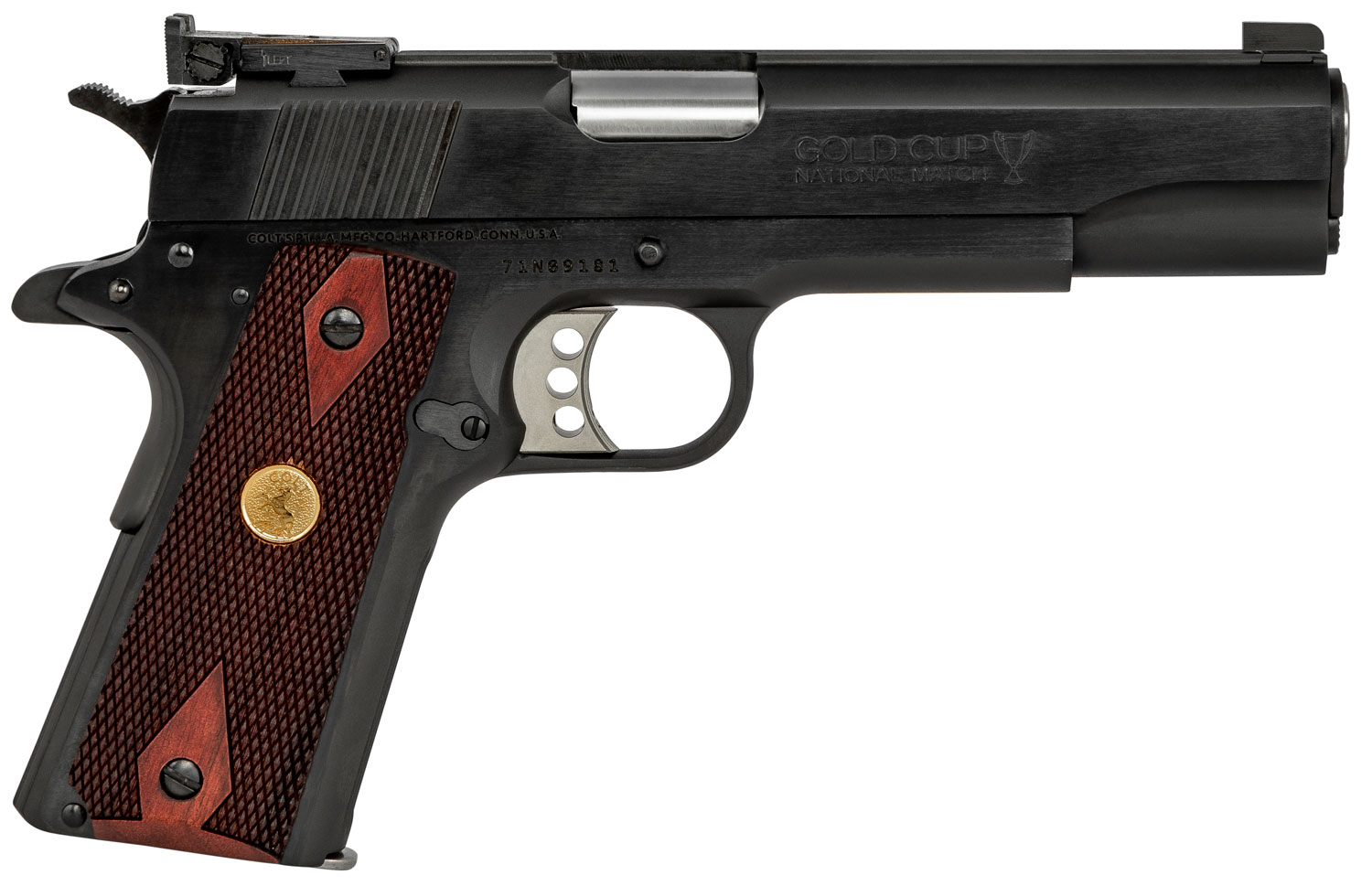 Colt Gold Cup National Match — GOLD CUP NAT MATCH 38SPR BL 5"