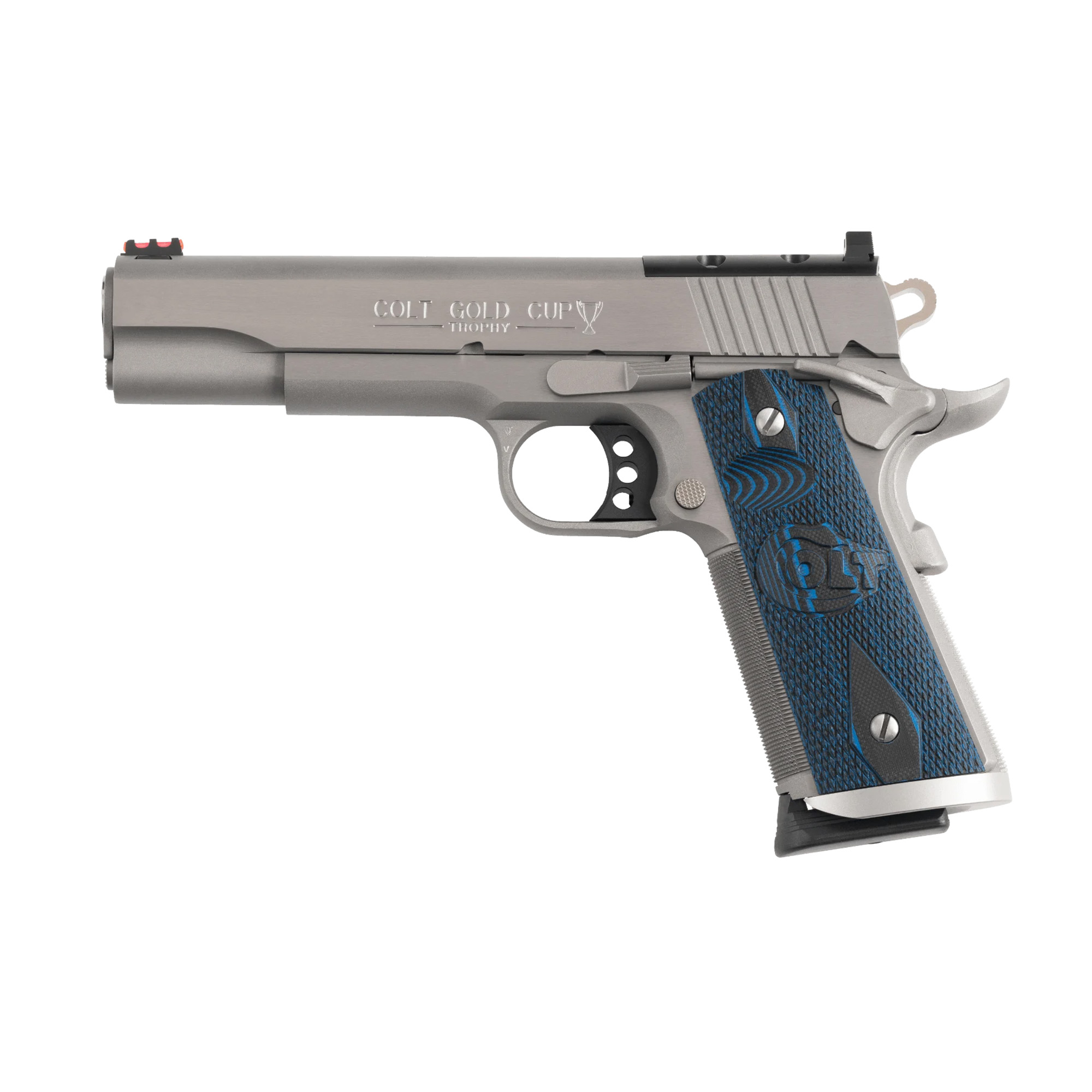GOLD CUP TROPHY 9MM SS 5" OR