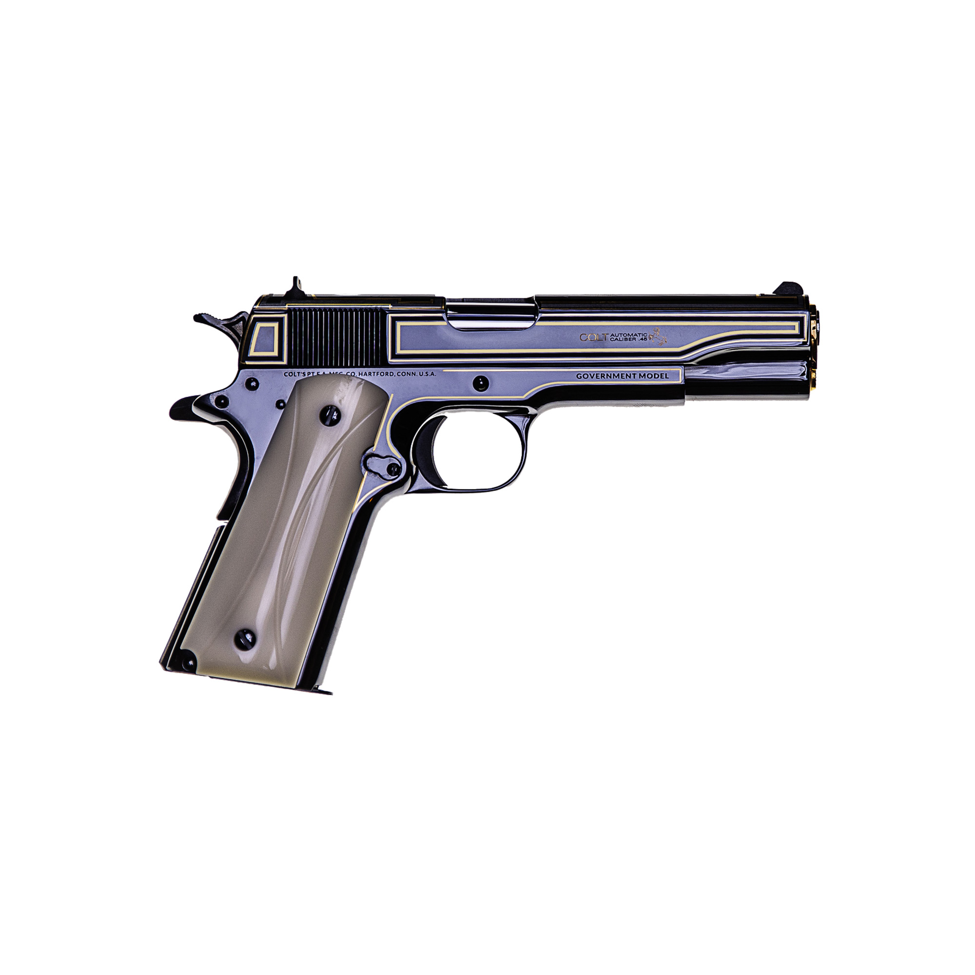 RAYMOND J WIELGUS 45ACP BL/ENG
