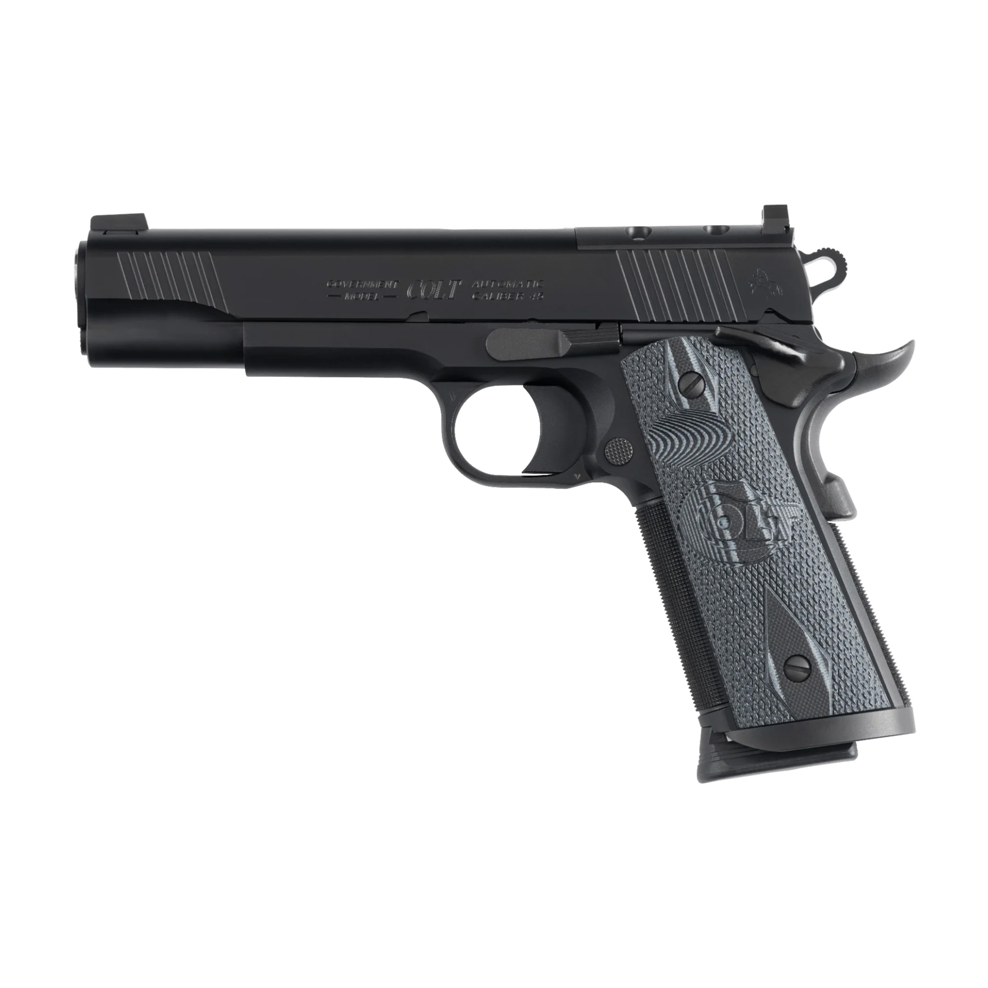 COMBAT UNIT 9MM BLK 5" NS OR