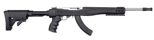 Ruger 1296 10/22 I-TAC 22 LR 16.125" Stainless Rifle-img-0