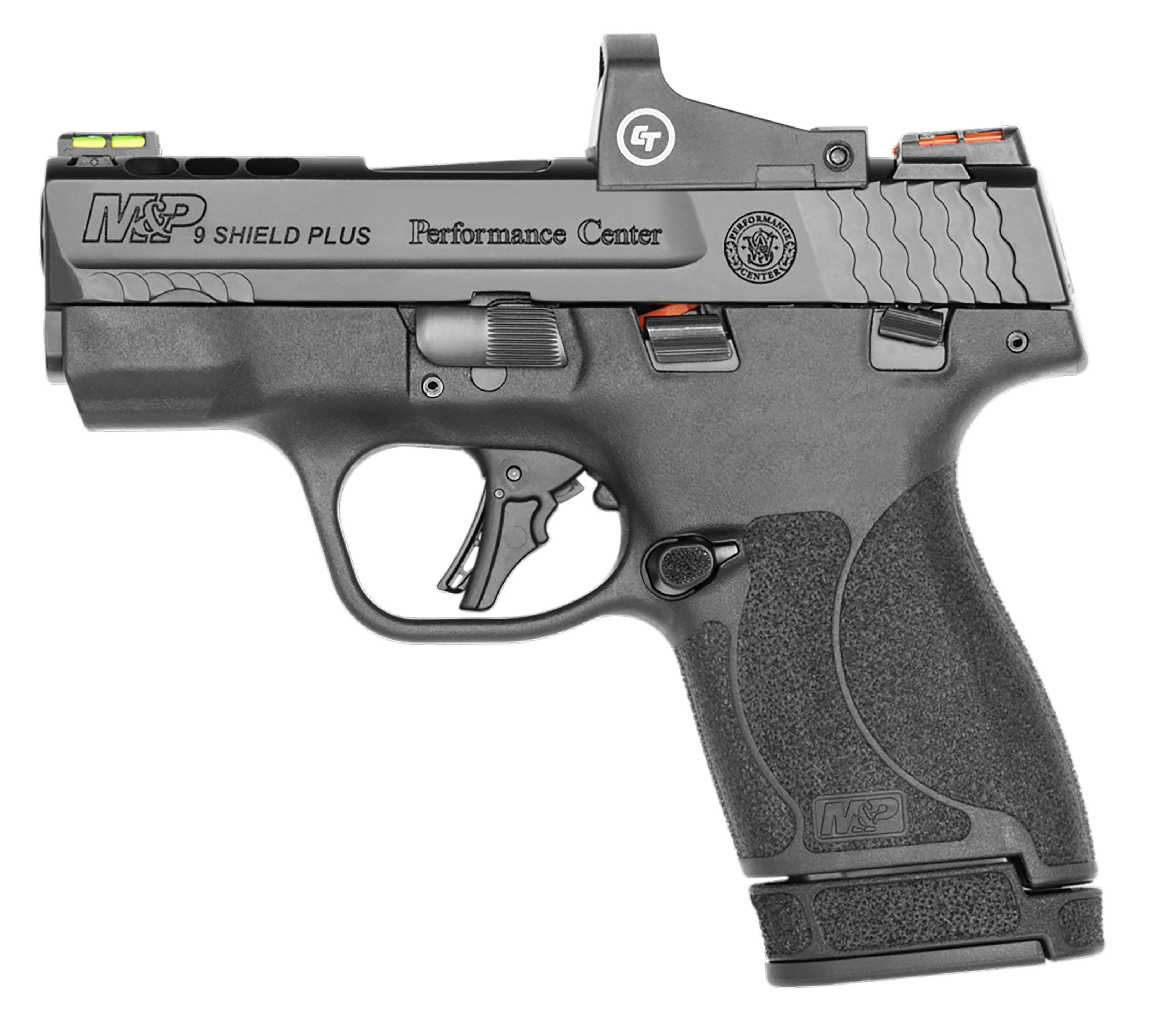 S&W 13479 M&P9 Shield Plus PC 9mm 3.1" Ported Black Pistol 13+1