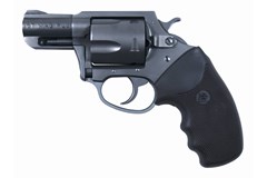 a black handgun with a black handle