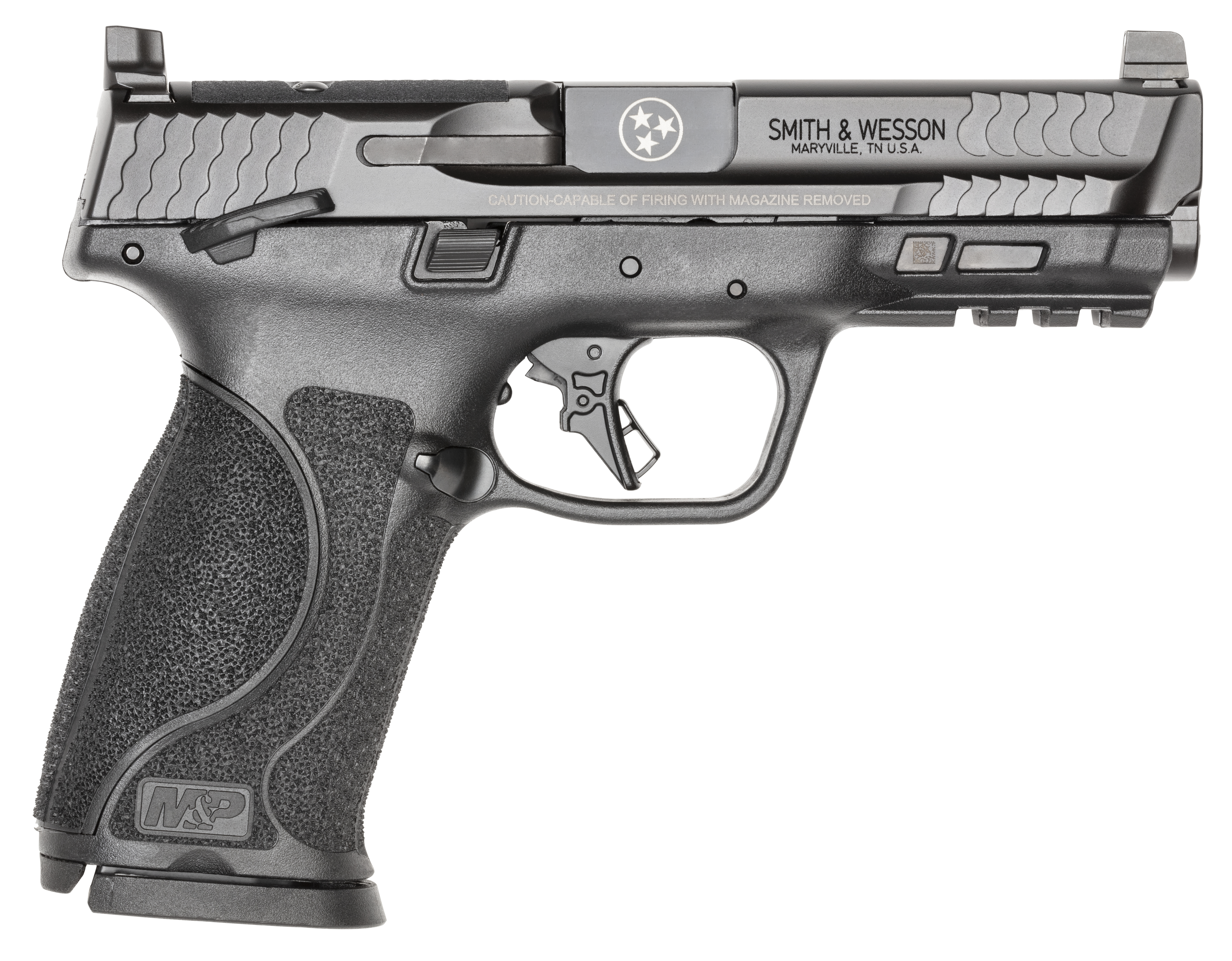 S&W 14122 M&P 9MM 17+1 Semi-Auto Pistol, Matte Black, 4.25" Barrel