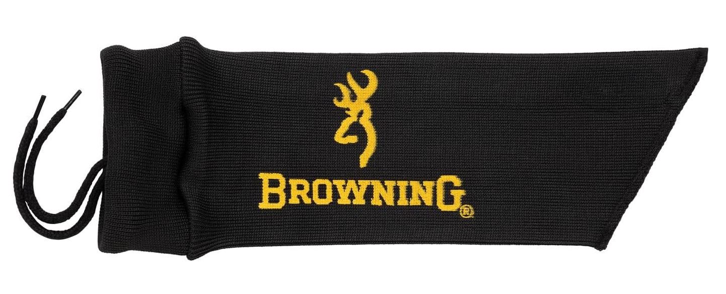 BROWNING VCI GUN SOCK PISTOL DRAWSTRING CLOSURE BLACK