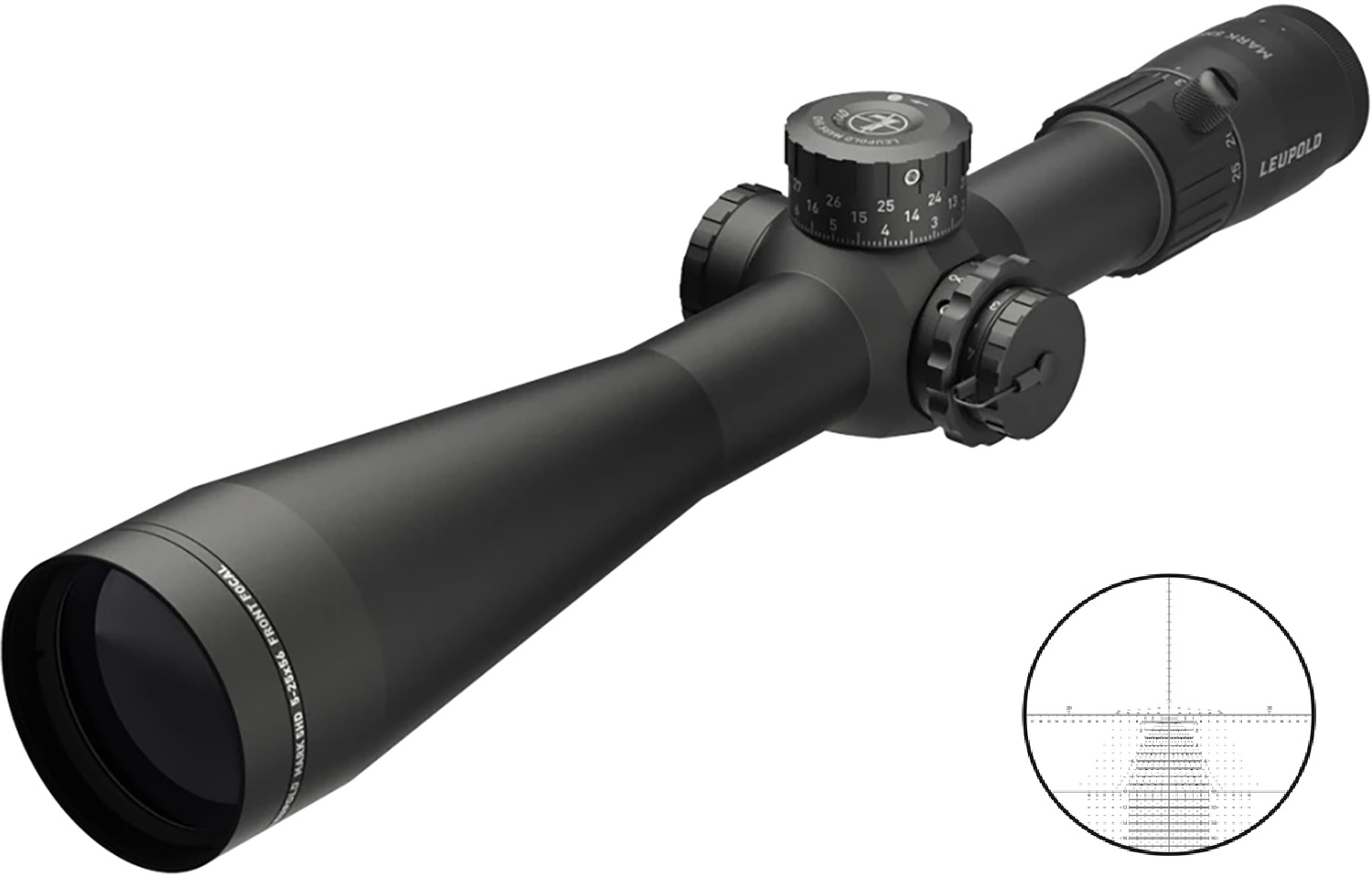 Leupold Mark 5HD 5-25x56mm Rifle Scope, Tremor 3 Reticle, FFP, M5C3 ZeroLock - image 5 of 7