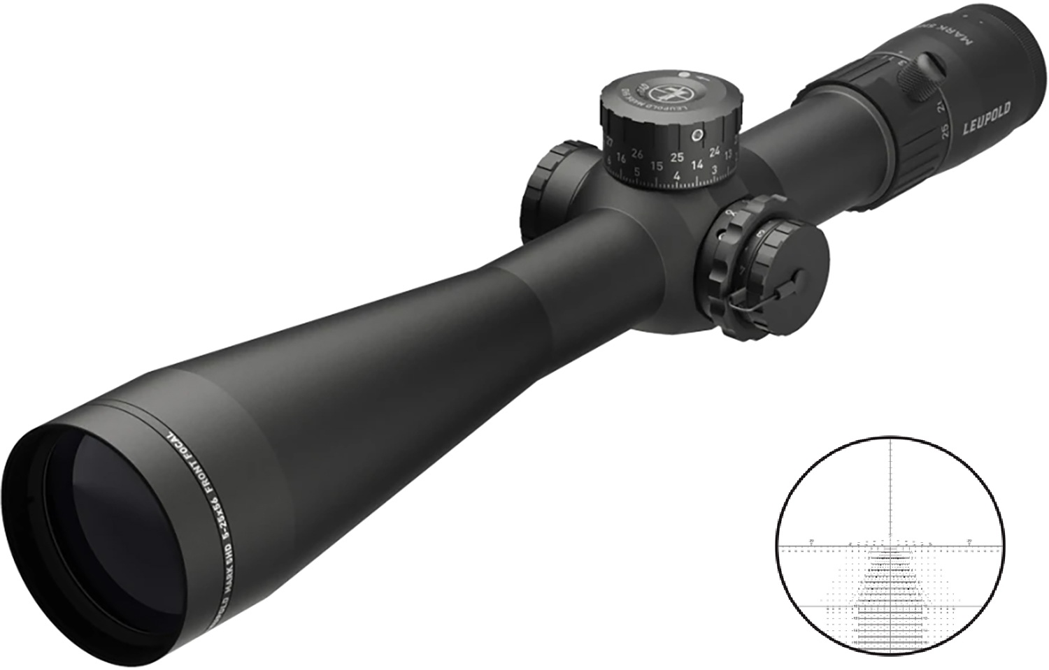 Leupold Mark 5HD 5-25x56mm 35mm Illuminated Tremor 3 Reticle Matte Black Scope