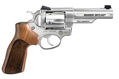 Ruger GP100 357 Magnum | 38 Special 
Item #: RUKGP141MCF / MFG Model #: 1754 / UPC: 736676017546
GP100 MATCH CHAMP 357MAG SS FS 1754 |HVY HALF LUG BBL/WD GRIP