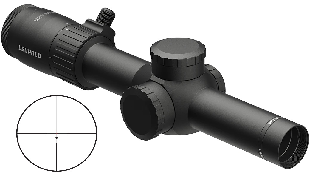 Leupold Mark 4HD 1-4.5x24mm SFP Illuminated FireDot BDC Rifle Scope