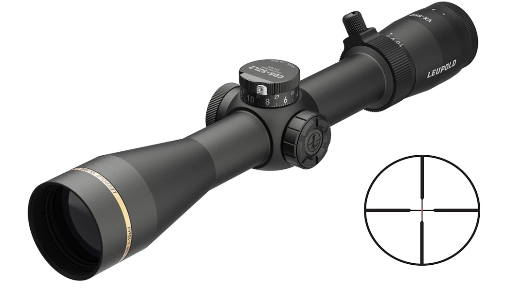 Leupold VX-5HD Gen 2 Rifle Scope, 2-10x42mm, Illuminated FireDot Duplex, 30mm Tube, Matte Black