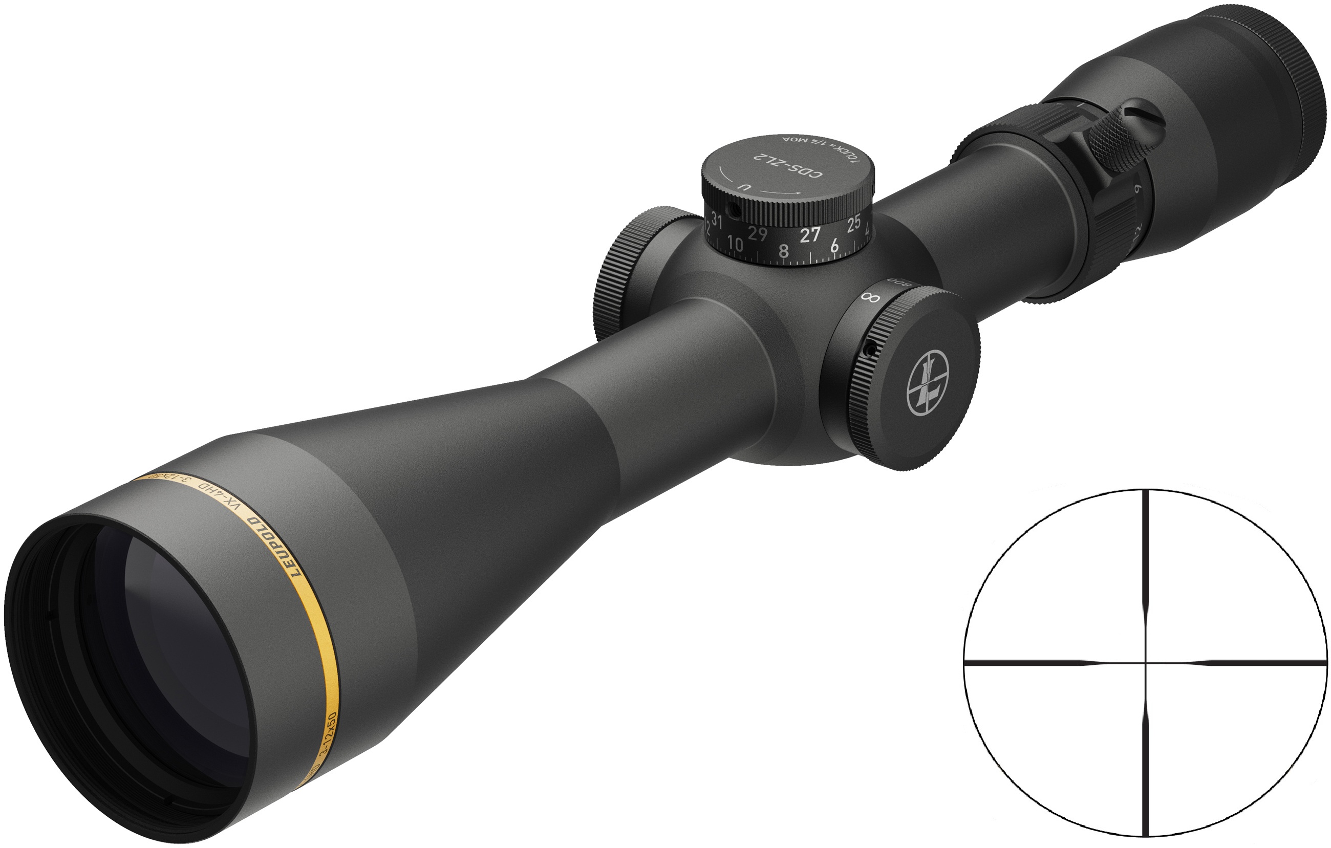 VX-4HD 3-12X50 30MM CDS SF DPX