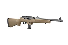 TALO EXCLUSIVE Ruger Pistol Caliber (PC) Carbine 9mm 
Item #: RUPCC-9FDE / MFG Model #: 19105 / UPC: 736676191055
PC CARBINE 9MM BL/FDE 16" 17+1 19105 | THREADED/FLUTED BBL