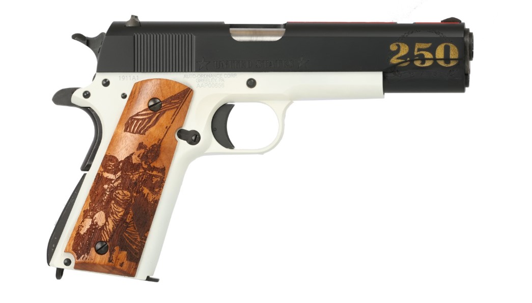 Auto-Ordnance 1911BKOC17 1911A1 45 ACP 5" White, Blue, Red, & Gold Semi-Auto Pistol