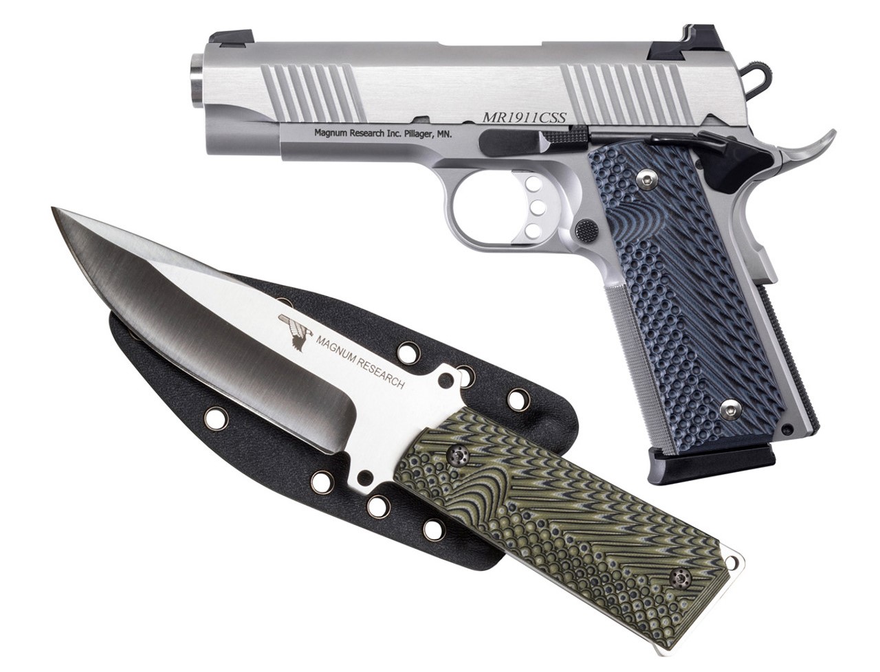 DE 1911 9MM 4.33 SS KNIFE DE1911C9SS-K