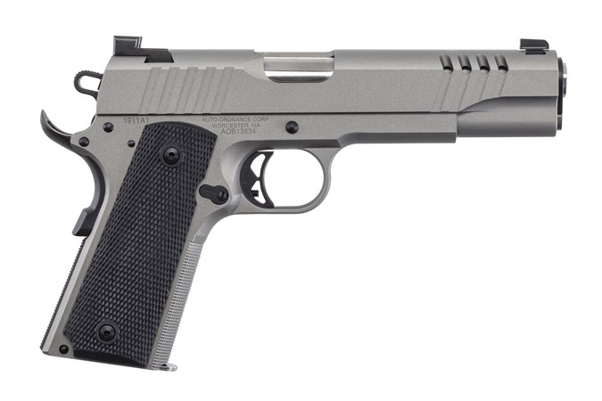 Auto-Ordnance - Thompson 1911 Stainless 45 ACP Semi-Auto Pistol