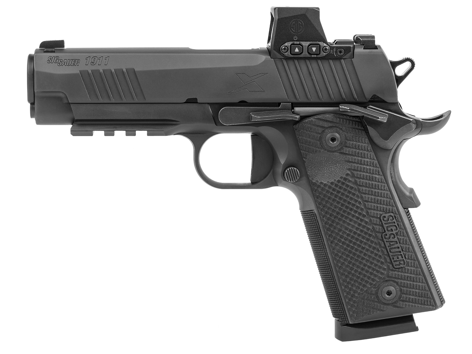 Sig Sauer W1911XCA-45-BXR3-RXX 1911 X Carry 45 ACP 4.25" Black DLC Pistol