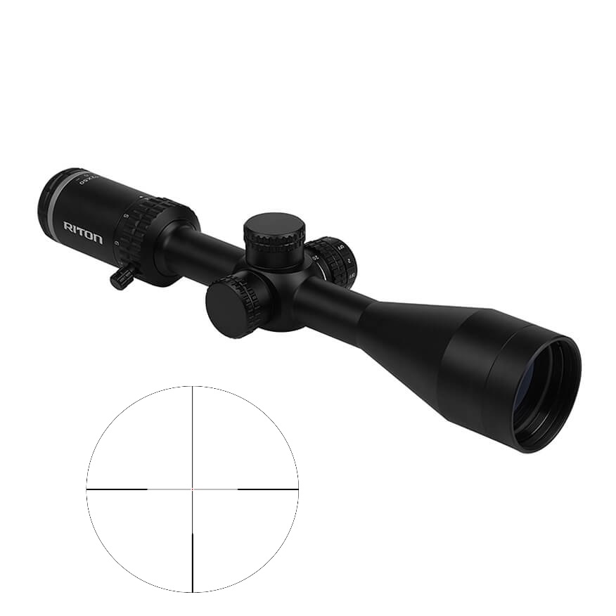 1 PRIMAL 4-12X50 1 ILL DPLX MATTE BLACK | CENTERDOT DUPLEX