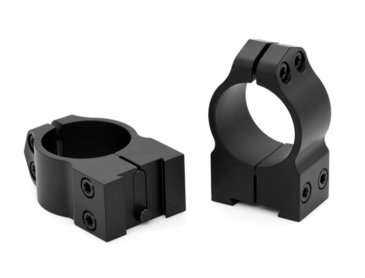 Warne 2TM Maxima Tikka 1" High Steel Scope Rings Matte Black