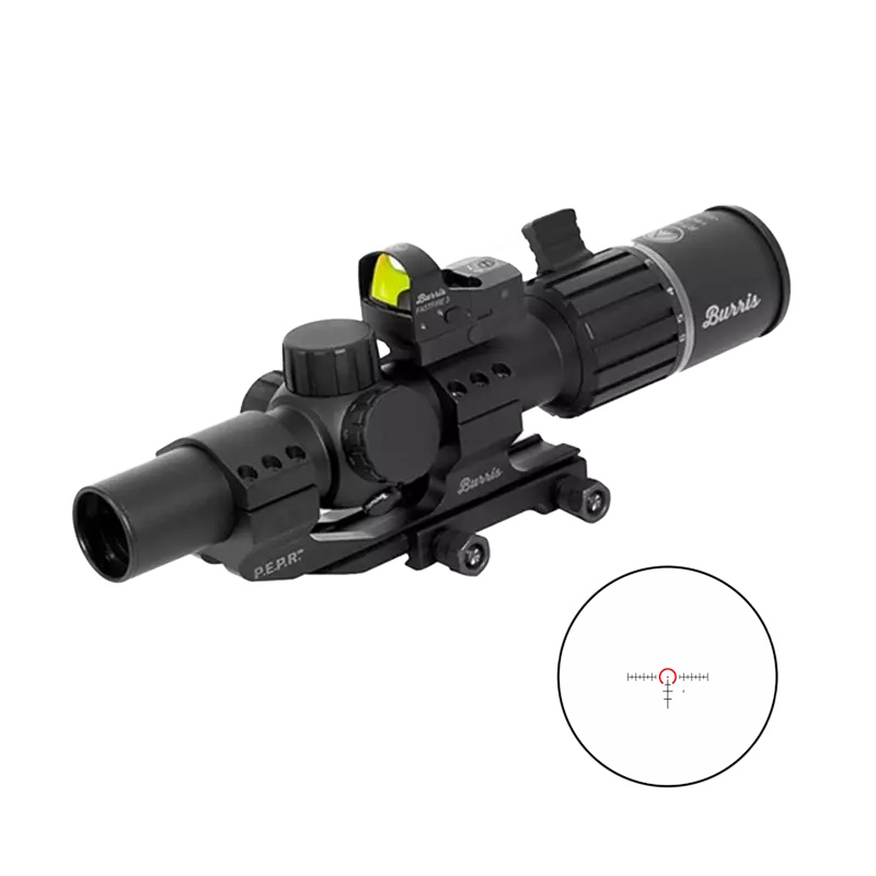 Burris Optics 200475 RT6 Black Incl: AR-PEPR 30mm Mount Incl:FastFire III 3MOA Red Dot BALLISTIC AR|FASTFIRE|PEPR