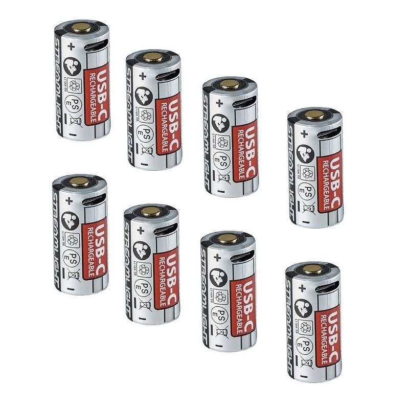 Streamlight 20238 SL-B9 Li-Ion USB Rechargeable Battery Pack 3.6V 8-Pack