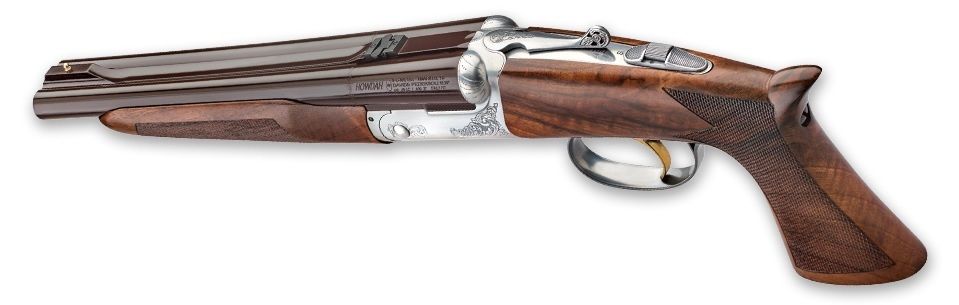 Pedersoli Howdah Deluxe .45/.410 10.25" Wood/Case Colored