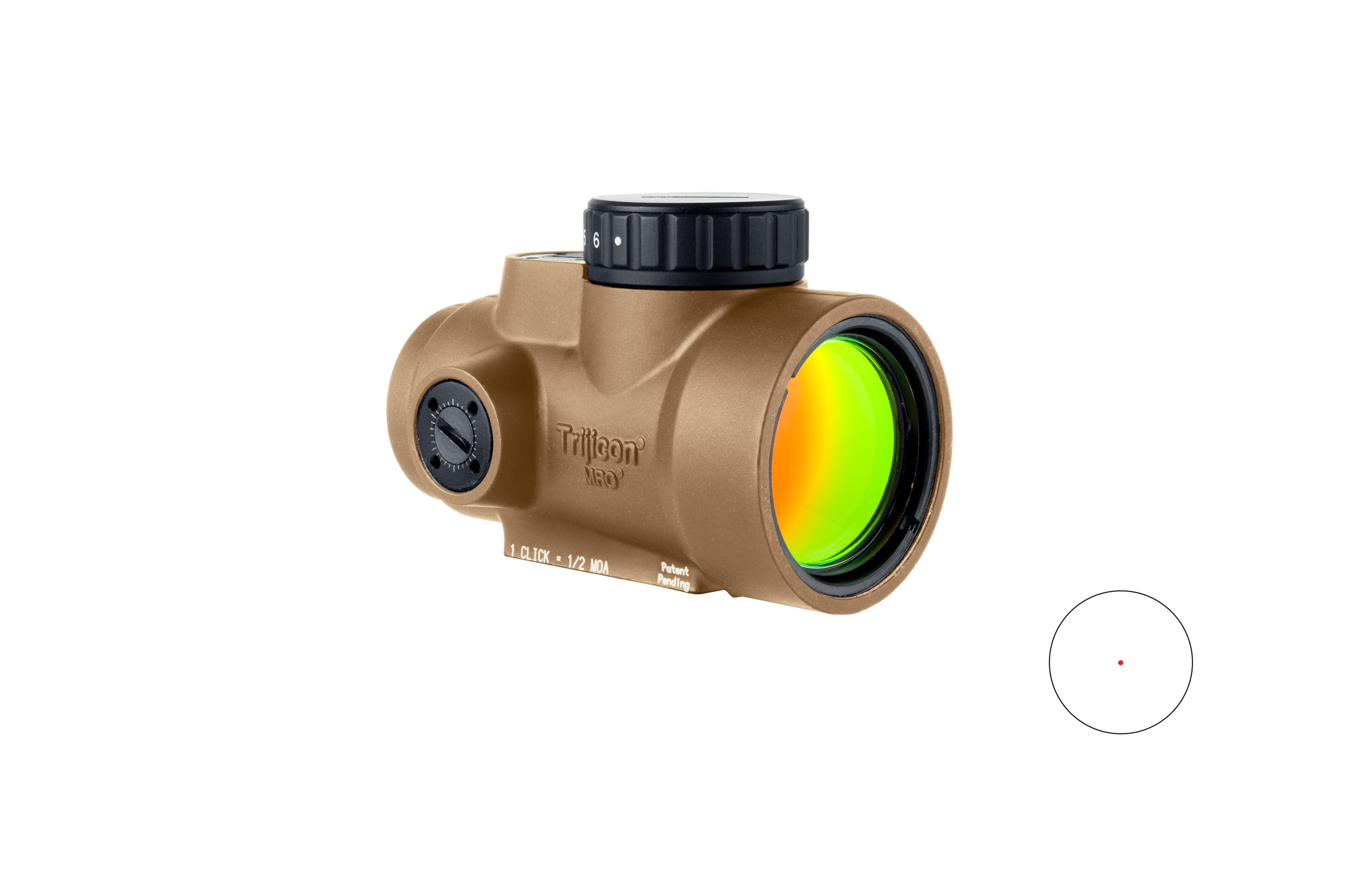 Trijicon MRO SD 1X25 2MOA COYOTE REDDOT