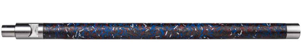 Tapco TAP22088 10/22 Barrel 22 LR Red White & Blue Carbon Fiber For Ruger 10/22 Rifles Bentz Chamber Red White & Blue Carbon Accent DROP-IN BARREL 