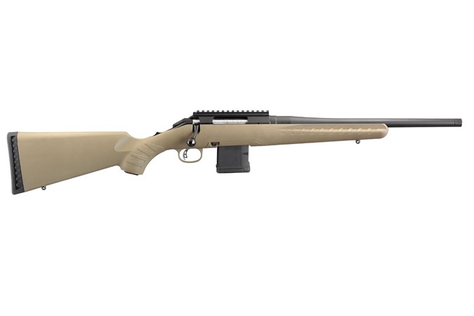RUGER AMERICAN RANCH RIFLE 223 REM/5.56 NATO 10+1 16.12" THREADED FDE-img-0