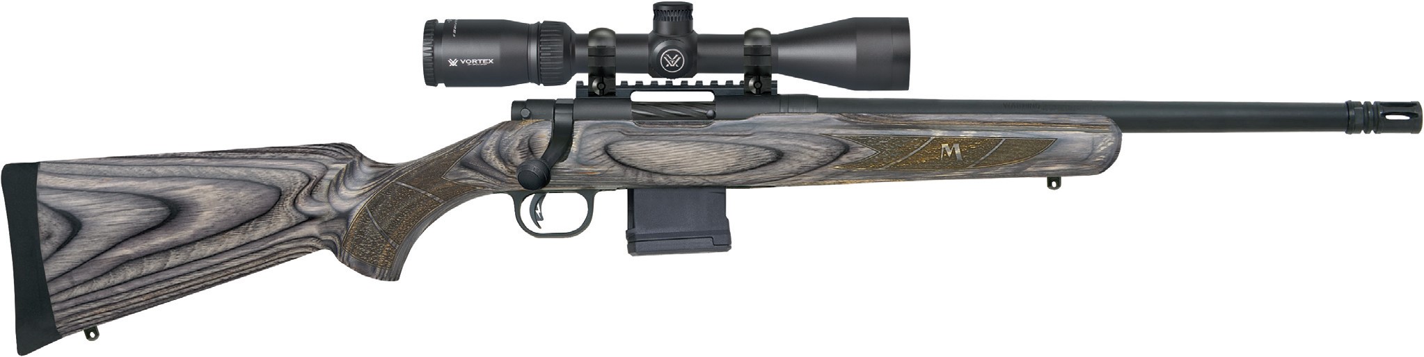 Mossberg MVP Predator .223 Rem/5.56 NATO Bolt-Action Rifle (16.25" Medium Bull) w/ Vortex 3-9x40 Scope & 10rd Magazine