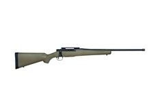 Mossberg Patriot Predator Rifle 243 Win 
Item #: MB27873 / MFG Model #: 27873 / UPC: 015813278737
PATRIOT PRED 243WIN BL/FDE 22" 5/8X24 THREADED BBL | FLUTED