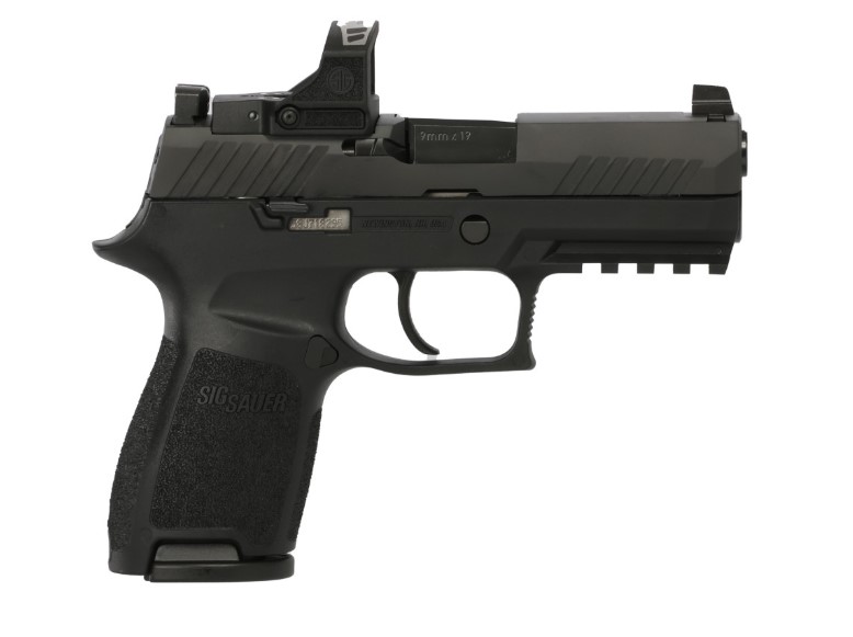 SIG SAUER 320C-9-BSSP-RS P320 Compact RS 9mm 3.9" Nitron Semi-Auto Pistol
