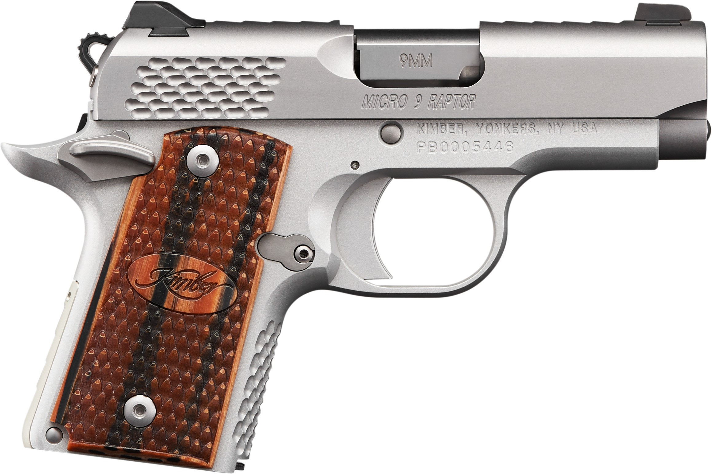 Kimber Micro 9 Stainless Raptor 9mm Semi-Auto Pistol