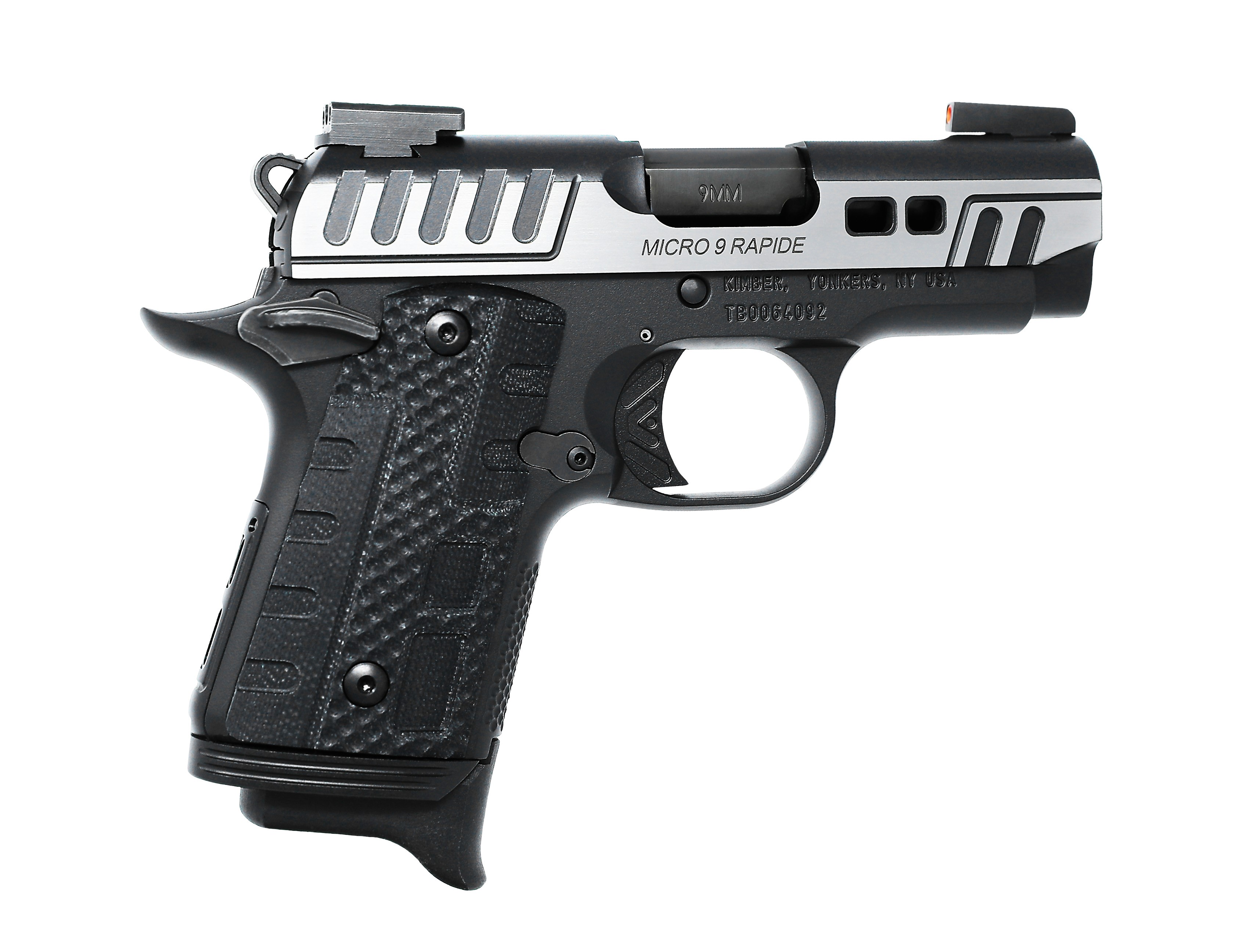 Kimber 3300231 Micro9 Rapide Scorpius 9mm 3.15" Black Finish 7RD